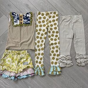 Girls Boutique Clothes Lot Size 7/8, Mustard Pie, Eleanor Rose, Giggle Mood